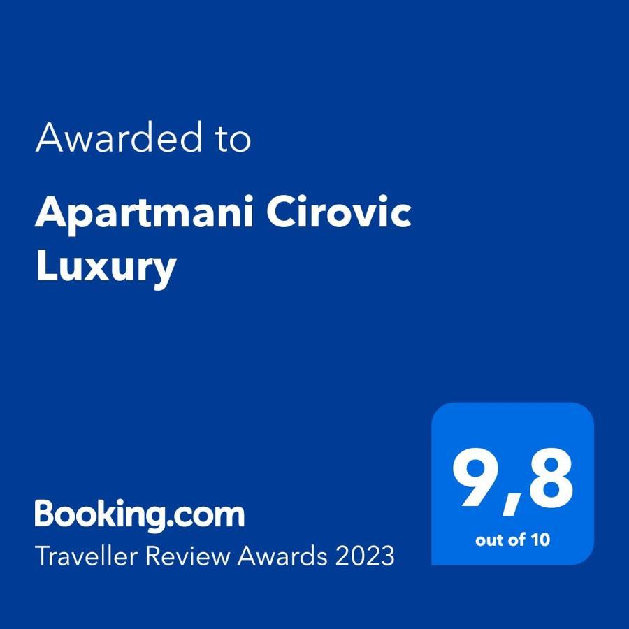 Apartmani Cirovic Luxury Herceg Novi Exterior photo